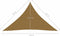 vidaXL - Zonnezeil - 160 - g/m² - 3,5x3,5x4,9 - m - HDPE - taupe