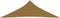 vidaXL - Zonnezeil - 160 - g/m² - 3,5x3,5x4,9 - m - HDPE - taupe
