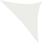 vidaXL - Zonnezeil - 160 - g/m² - 3,5x3,5x4,9 - m - HDPE - wit