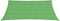 vidaXL - Zonnezeil - 160 - g/m² - 3,5x4,5 - m - HDPE - lichtgroen