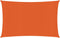 vidaXL - Zonnezeil - 160 - g/m² - 3,5x4,5 - m - HDPE - oranje