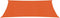 vidaXL - Zonnezeil - 160 - g/m² - 3,5x4,5 - m - HDPE - oranje