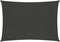vidaXL - Zonnezeil - 160 - g/m² - 3,5x4,5 - m - HDPE - antracietkleurig