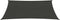 vidaXL - Zonnezeil - 160 - g/m² - 3,5x4,5 - m - HDPE - antracietkleurig