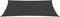vidaXL - Zonnezeil - 160 - g/m² - 3,5x5 - m - HDPE - antracietkleurig