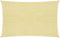 vidaXL - Zonnezeil - 160 - g/m² - 3,5x5 - m - HDPE - beige