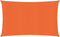 vidaXL - Zonnezeil - 160 - g/m² - 3,5x5 - m - HDPE - oranje