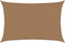 vidaXL - Zonnezeil - 160 - g/m² - 3,5x5 - m - HDPE - taupe