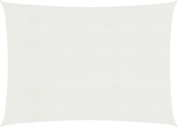 vidaXL - Zonnezeil - 160 - g/m² - 3,5x5 - m - HDPE - wit