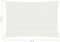 vidaXL - Zonnezeil - 160 - g/m² - 3,5x5 - m - HDPE - wit