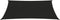 vidaXL - Zonnezeil - 160 - g/m² - 3,5x5 - m - HDPE - zwart