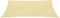 vidaXL - Zonnezeil - 160 - g/m² - 3,6x3,6 - m - HDPE - bruin