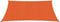 vidaXL - Zonnezeil - 160 - g/m² - 3,6x3,6 - m - HDPE - oranje
