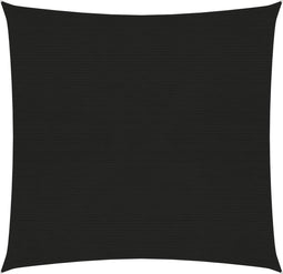 vidaXL - Zonnezeil - 160 - g/m² - 3,6x3,6 - m - HDPE - zwart