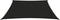 vidaXL - Zonnezeil - 160 - g/m² - 3,6x3,6 - m - HDPE - zwart