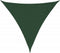 vidaXL - Zonnezeil - 160 - g/m² - 3,6x3,6x3,6 - m - HDPE - donkergroen