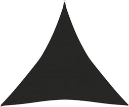 vidaXL - Zonnezeil - 160 - g/m² - 3,6x3,6x3,6 - m - HDPE - zwart