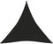 vidaXL - Zonnezeil - 160 - g/m² - 3,6x3,6x3,6 - m - HDPE - zwart