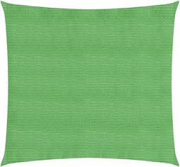 vidaXL Zonnezeil 160 g/m² 3x3 m HDPE lichtgroen
