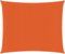 vidaXL - Zonnezeil - 160 - g/m² - 3x3 - m - HDPE - oranje