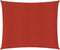 vidaXL - Zonnezeil - 160 - g/m² - 3x3 - m - HDPE - rood