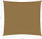vidaXL - Zonnezeil - 160 - g/m² - 3x3 - m - HDPE - taupe