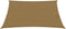 vidaXL - Zonnezeil - 160 - g/m² - 3x3 - m - HDPE - taupe