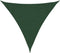 vidaXL - Zonnezeil - 160 - g/m² - 3x3x3 - m - HDPE - donkergroen