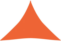 vidaXL - Zonnezeil - 160 - g/m² - 3x3x3 - m - HDPE - oranje