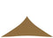 vidaXL - Zonnezeil - 160 - g/m² - 3x3x3 - m - HDPE - taupe