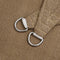 vidaXL - Zonnezeil - 160 - g/m² - 3x3x3 - m - HDPE - taupe