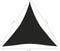vidaXL - Zonnezeil - 160 - g/m² - 3x3x3 - m - HDPE - zwart