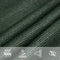 vidaXL - Zonnezeil - 160 - g/m² - 3x3x4,2 - m - HDPE - donkergroen