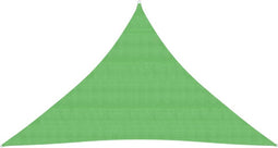 vidaXL - Zonnezeil - 160 - g/m² - 3x3x4,2 - m - HDPE - lichtgroen