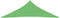 vidaXL - Zonnezeil - 160 - g/m² - 3x3x4,2 - m - HDPE - lichtgroen