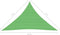 vidaXL - Zonnezeil - 160 - g/m² - 3x3x4,2 - m - HDPE - lichtgroen