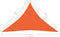 vidaXL - Zonnezeil - 160 - g/m² - 3x3x4,2 - m - HDPE - oranje