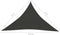 vidaXL - Zonnezeil - 160 - g/m² - 3x3x4,2 - m - HDPE - antracietkleurig