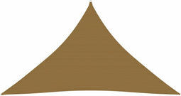 vidaXL - Zonnezeil - 160 - g/m² - 3x3x4,2 - m - HDPE - taupe