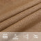 vidaXL - Zonnezeil - 160 - g/m² - 3x3x4,2 - m - HDPE - taupe