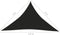 vidaXL - Zonnezeil - 160 - g/m² - 3x3x4,2 - m - HDPE - zwart