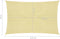 vidaXL - Zonnezeil - 160 - g/m² - 3x4,5 - m - HDPE - beige