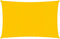 vidaXL - Zonnezeil - 160 - g/m² - 3x4,5 - m - HDPE - geel