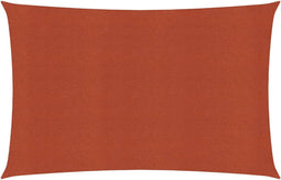 vidaXL - Zonnezeil - 160 - g/m² - 3x4,5 - m - HDPE - terracottakleurig