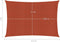 vidaXL - Zonnezeil - 160 - g/m² - 3x4,5 - m - HDPE - terracottakleurig