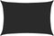 vidaXL - Zonnezeil - 160 - g/m² - 3x4,5 - m - HDPE - zwart