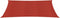 vidaXL - Zonnezeil - 160 - g/m² - 3x4 - m - HDPE - rood