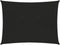vidaXL - Zonnezeil - 160 - g/m² - 3x4 - m - HDPE - zwart
