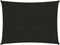 vidaXL - Zonnezeil - 160 - g/m² - 3x4 - m - HDPE - zwart