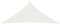 vidaXL - Zonnezeil - 160 - g/m² - 3x4x4 - m - HDPE - wit